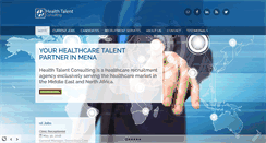 Desktop Screenshot of healthtalentconsulting.com